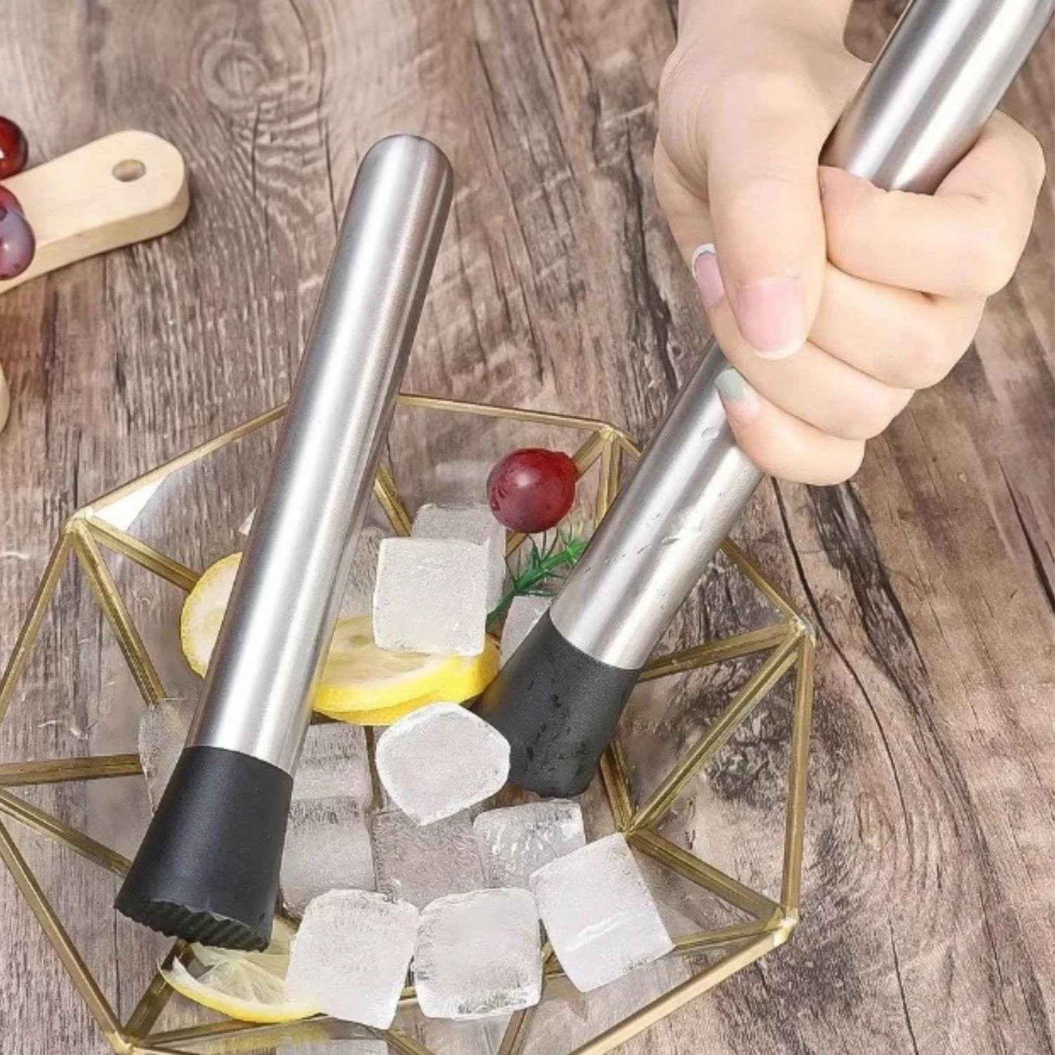 Çekiç për koktejle, ngjyrë argjendi, Hermia Concept