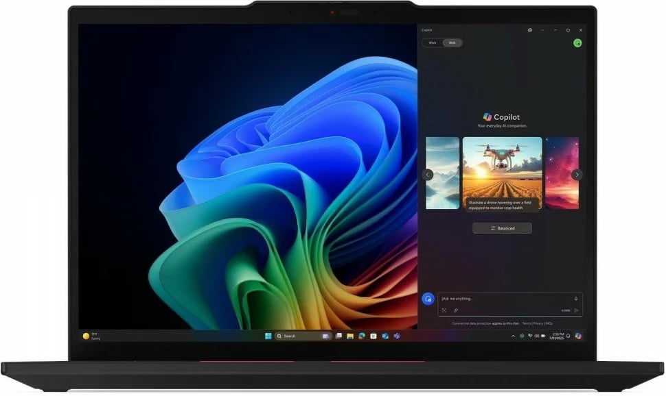 Ultrabook Lenovo ThinkPad T14 Gen 6, 14", Intel Core Ultra 7 258V, 32 GB RAM, 1 TB SSD, Windows 11 Pro, E zezë Ultrabook Lenovo ThinkPad T14 Gen 6, 14", Intel Core Ultra 7 258V, 32 GB RAM, 1 TB SSD, Windows 11 Pro, E zezë