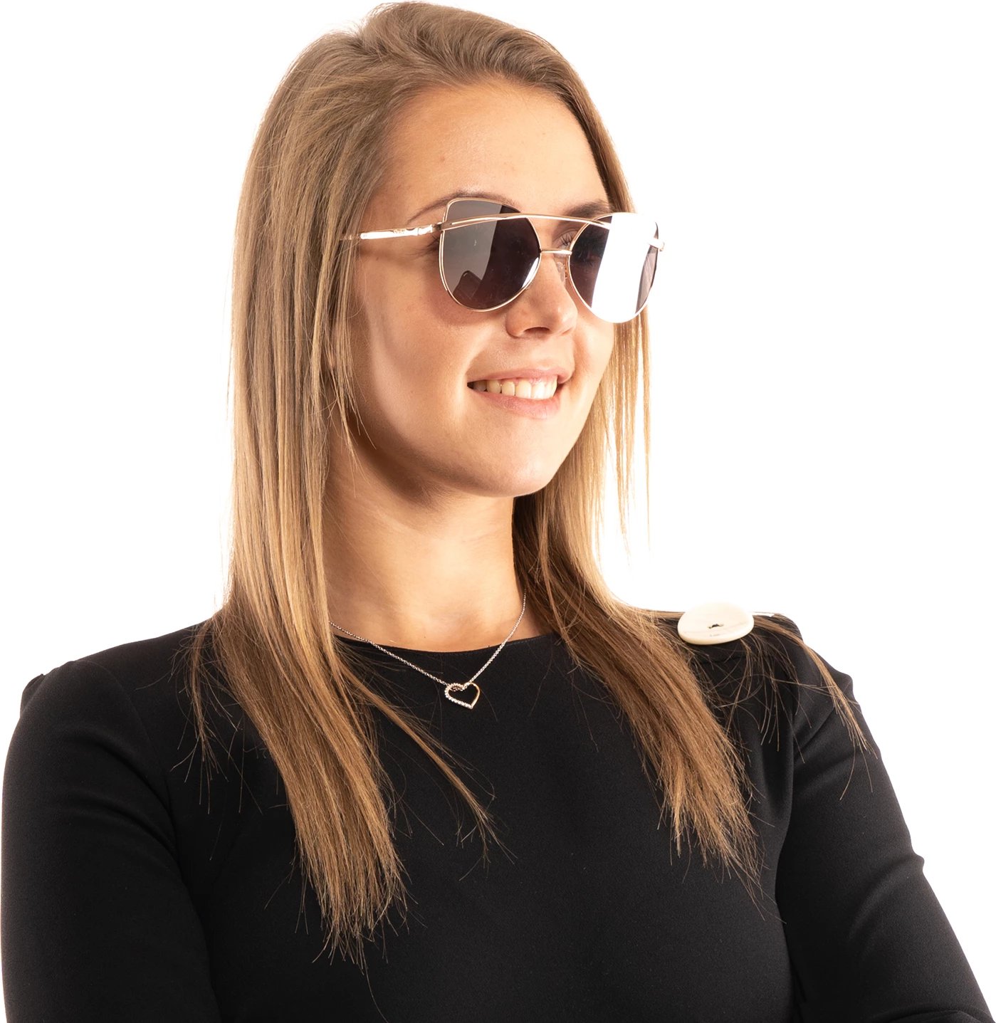 Syze dielli për femra Guess, rose gold