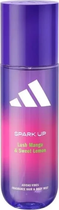 Mist për trup dhe flokë Adidas Vibes Spark Up për femra, mango dhe limon i ëmbël, 236ml