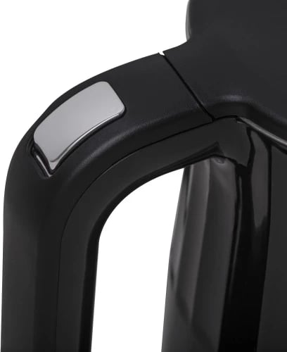 Çajnik elektrik, Adler, AD 1350, 1.7L, kontroll temperature 40–100°C, ekran LED, Warm 2 orë, i zi