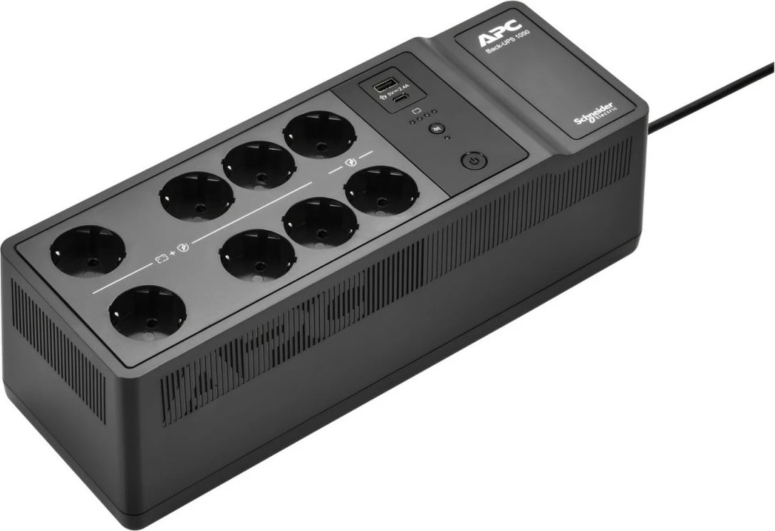 UPS APC BE1050G2-GR Back-UPS, 1050VA, 8 dalje Schuko, e zezë