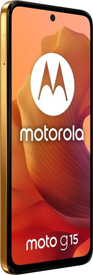 Celular Motorola moto g15, 6.72", Dual SIM, Android 15, 4G, 8 GB RAM, 128 GB, Portokalli