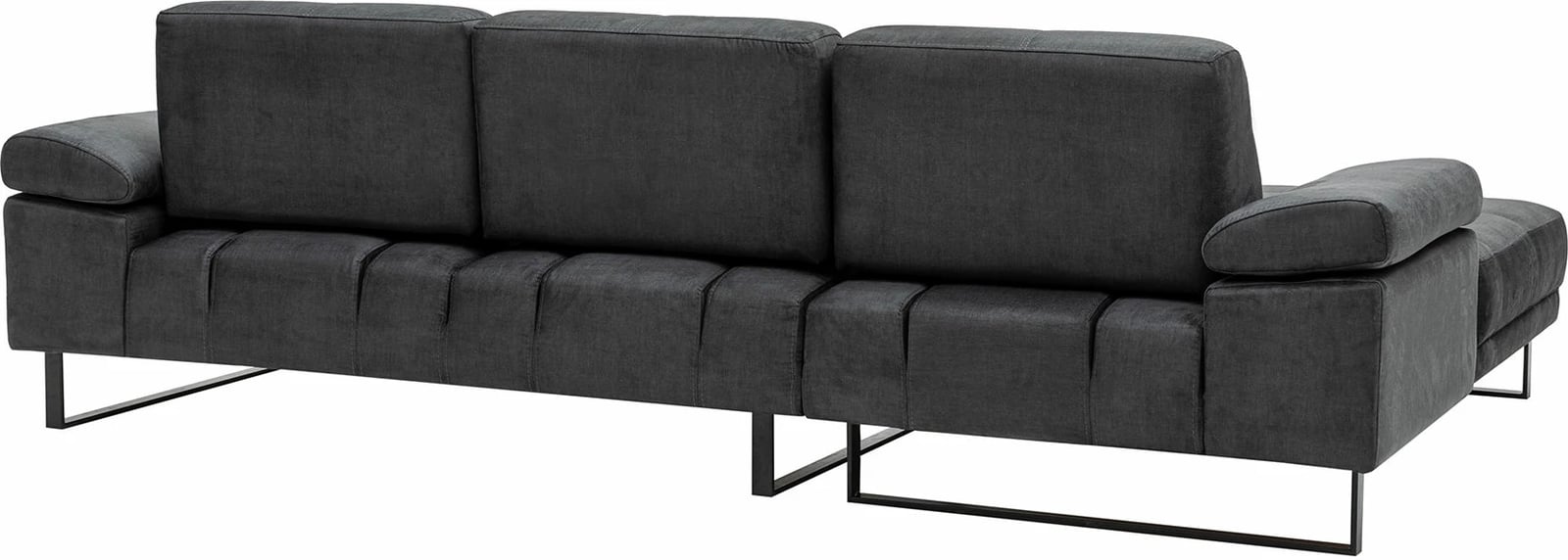 Këndare Atelier del Sofa, Mustang Large, kënd i majtë, ngjyrë antracit