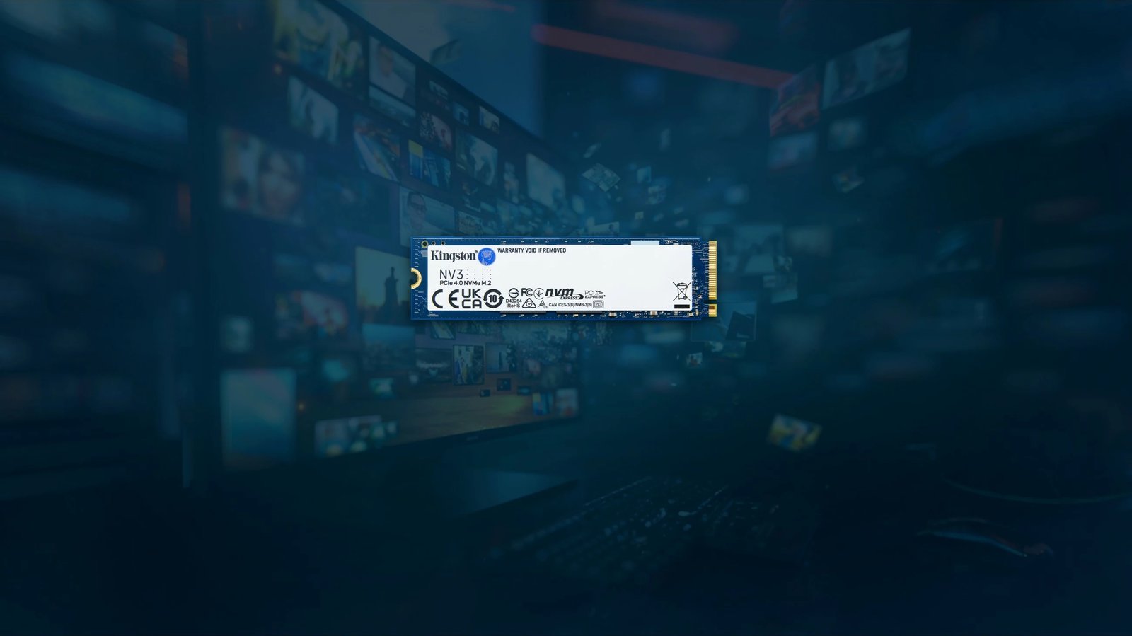 SSD Kingston NV3 M.2 2280 NVMe, 500 GB