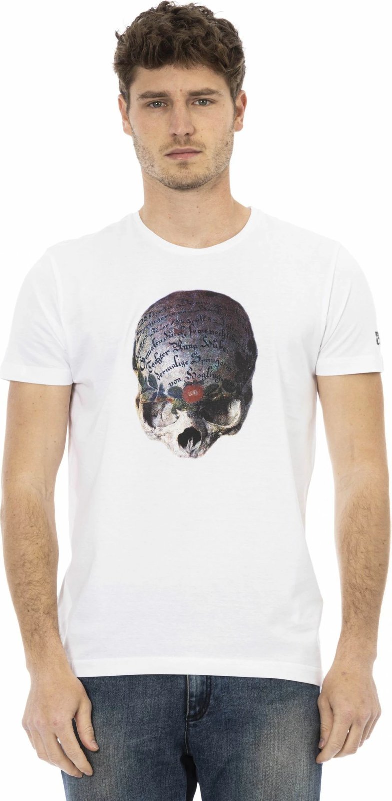 Maicë për meshkuj Trussardi Action, e bardhë