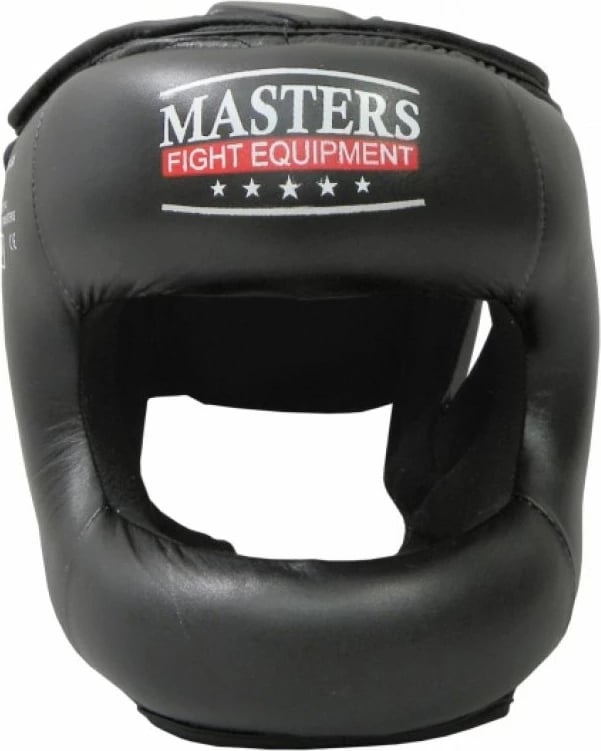 Helmetë për boks për meshkuj Masters, e zezë
