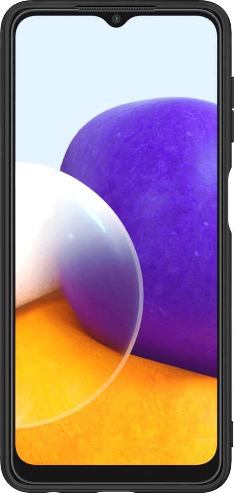 Mbështjellës Nillkin Textured Case për Samsung Galaxy A22 4G, i zi