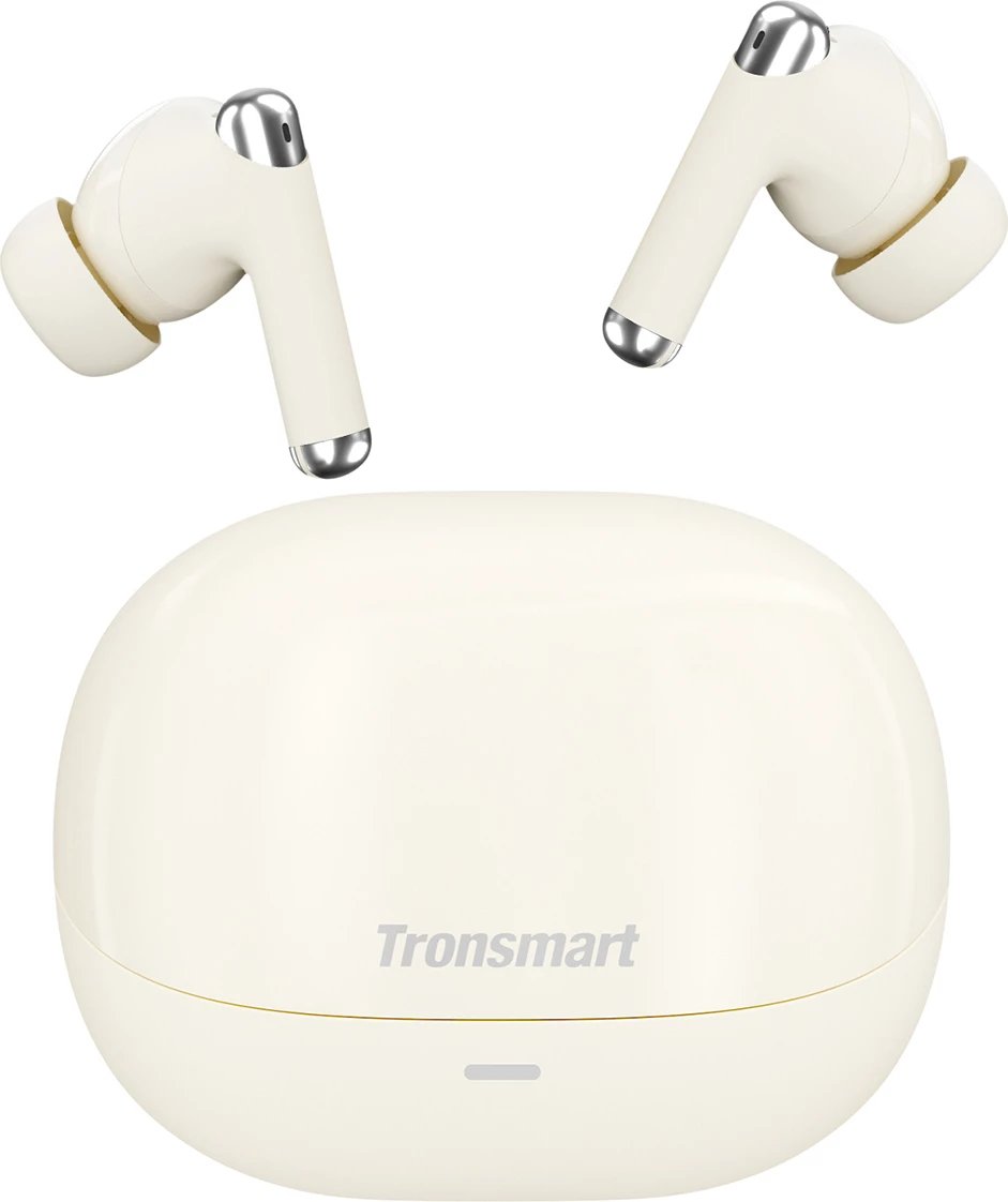Kufje Tronsmart Soundi R4, TWS, Bluetooth 5.3, ENC, të bardha