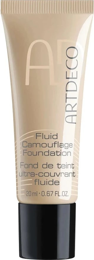Fondatinë për femra Artdeco Fluid Camouflage Foundation 15 Neutral/Natural Sand 20ml