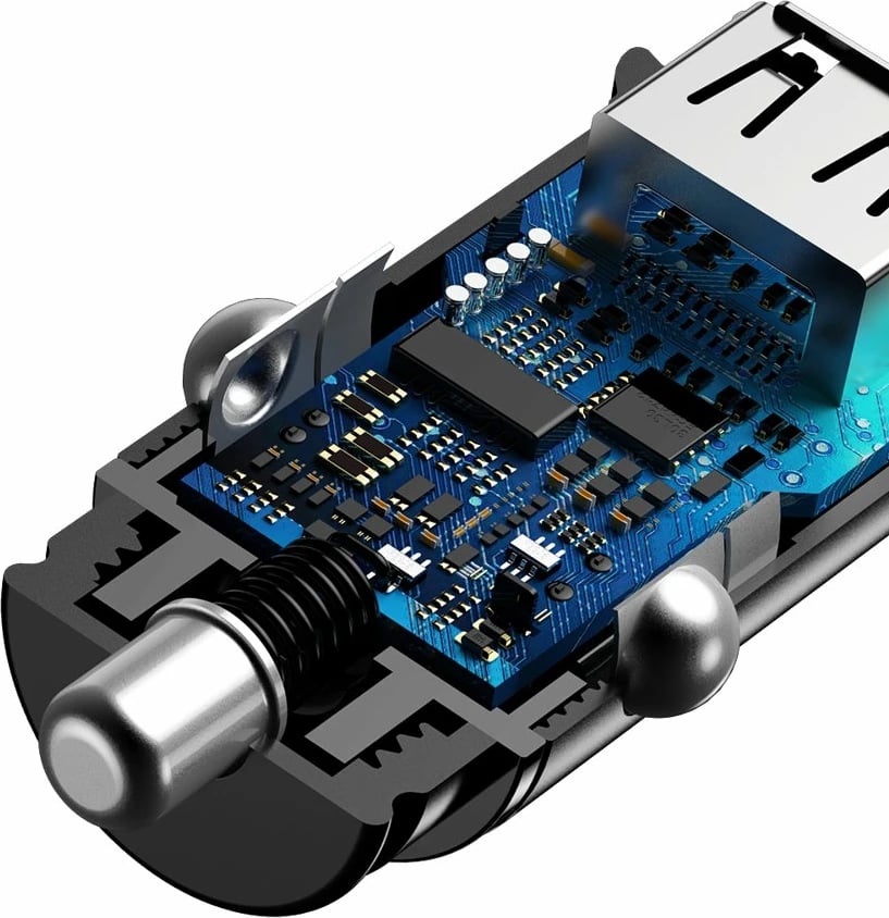 Karikues veture Baseus Circular CCALL-YD01, 2x USB, 30W, i zi