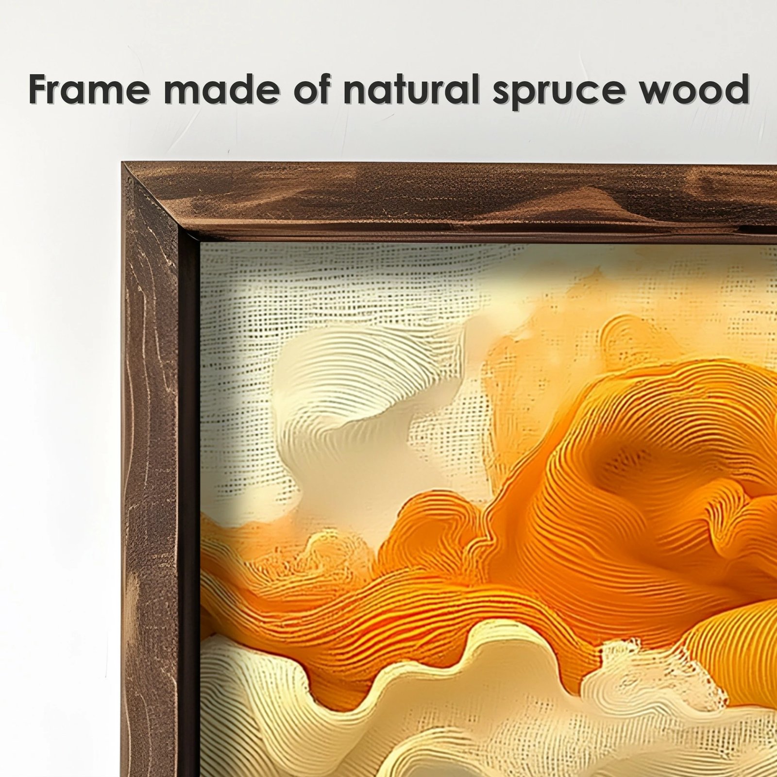 Pikturë dekorative me kornizë MDF, Wallity, EMR052, shumëngjyrëshe