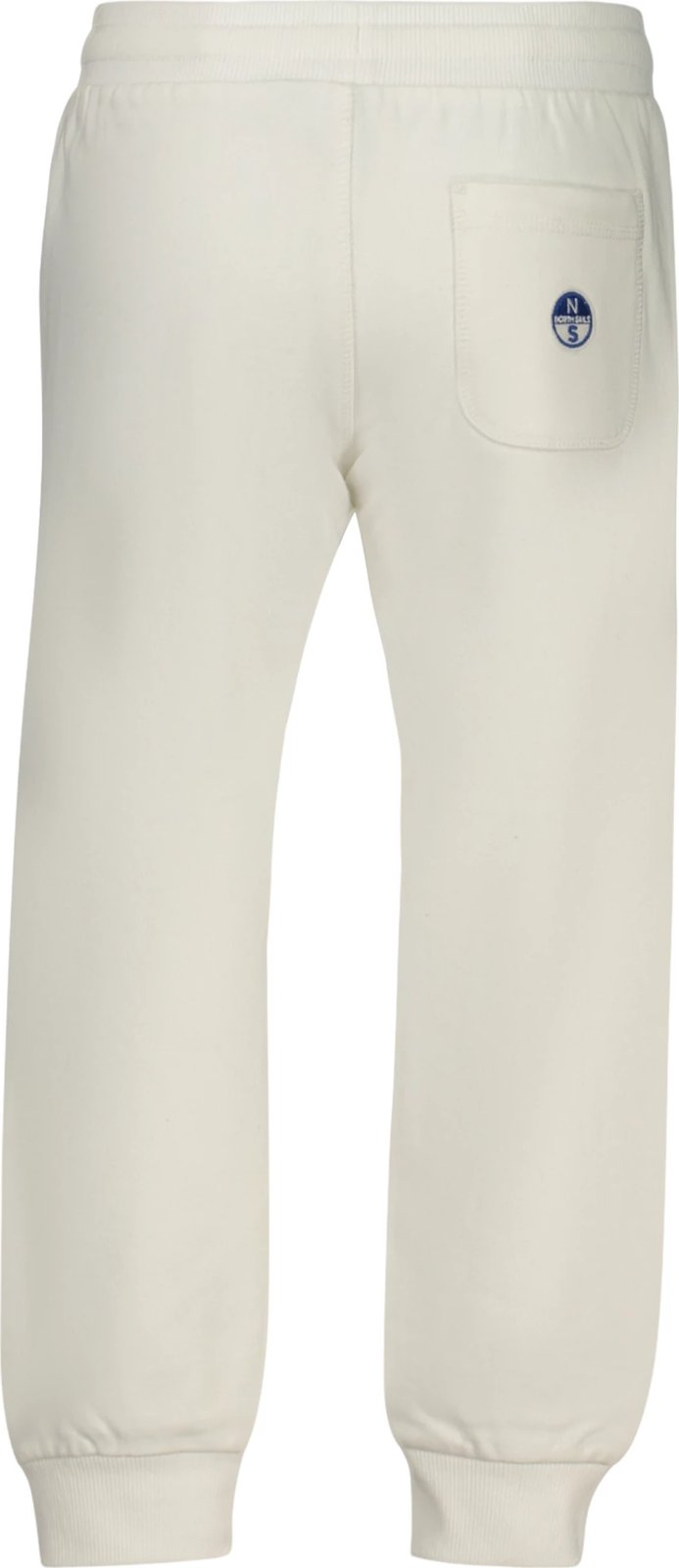 Pantallona sportive për djem NORTH SAILS, të bardha