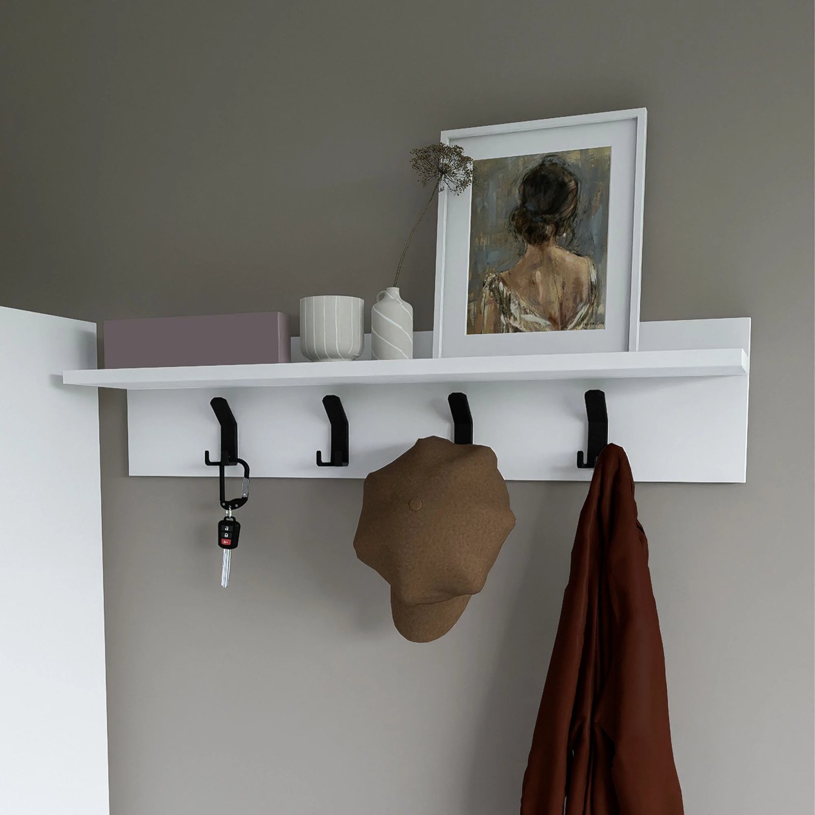 Varëse palltosh Skye Decor, Lucas 1600-149, e bardhë