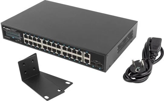 Switch Lanberg RSGE-24P-2GE-2S-360, 19''