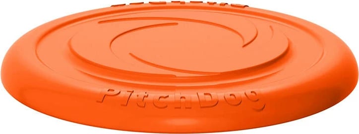 Disk fluturues për qen Waudog PitchDog 24 cm, portokalli