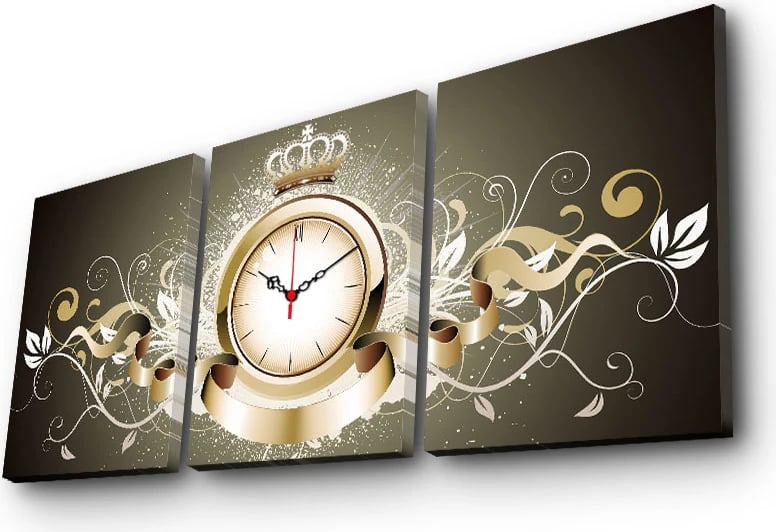 Orë muri dekorative në kanavacë (3 pjesë), Wallity, 3P3040CS-46