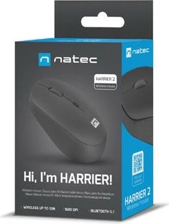 Maus wireless Natec Harrier 2, Bluetooth 5.1, i zi