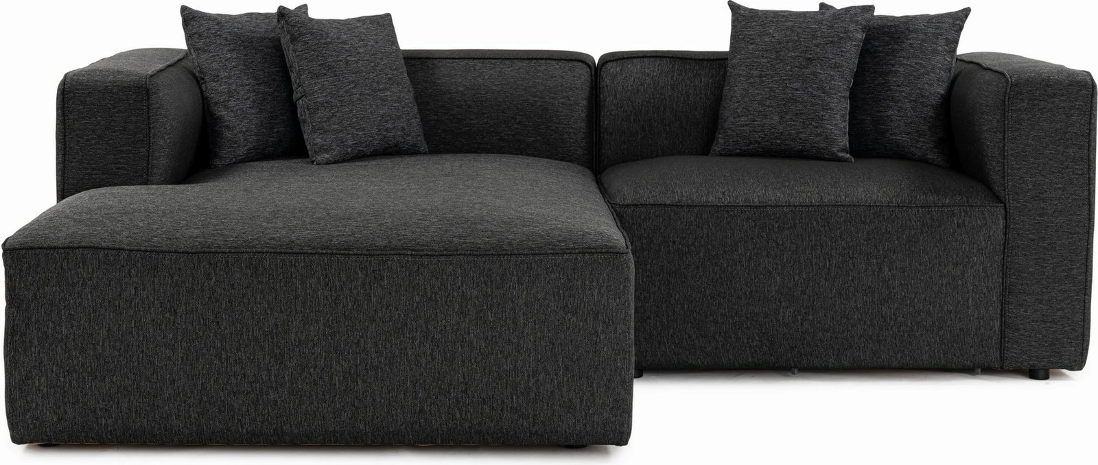 Këndare Mora XL, kënd i djathtë, ngjyrë antracit