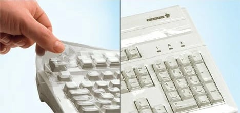 Mbështjellës tastiere Cherry Wetex Keyskin, transparent