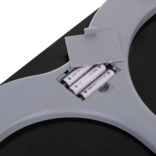 peshore banjoje elektronike, Adler AD 8169, kapacitet 180 kg, ekran LED, platformë xhami e temperuar 30x30 cm, graphite-black