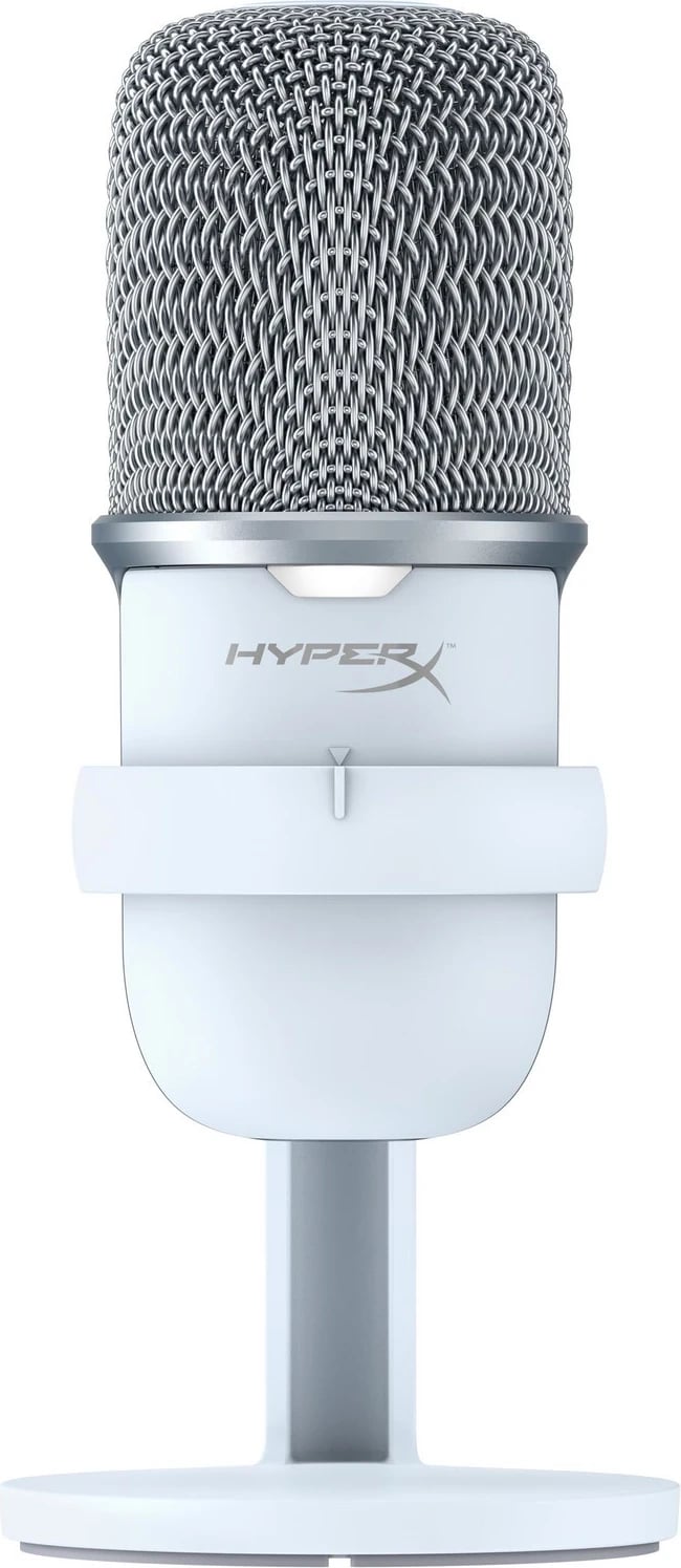 Mikrofon HyperX SoloCast gaming, USB, i bardhë 
