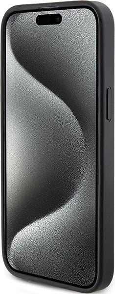 Mbështjellës Guess 4G Triangle Metal Logo për iPhone 14 Pro Max, i zi Mbështjellës Guess 4G Triangle Metal Logo për iPhone 14 Pro Max, i zi