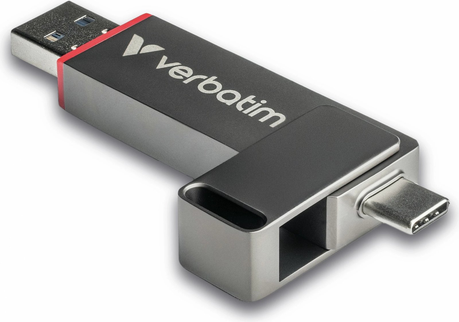 USB Verbatim Dual QuickStick, 1 TB, USB Type-A / USB Type-C, Gri