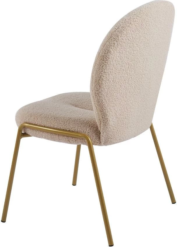 Karrige metalike Nextdeco Jeti, H83x52x55cm, e bardhë