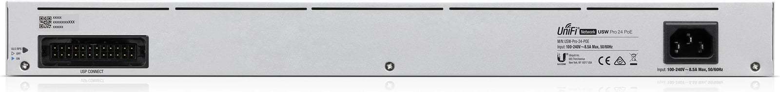 Switch Ubiquiti UniFi Pro 24-Port PoE, Managed, L2/L3, Gigabit Ethernet, Rack mounting, 1U