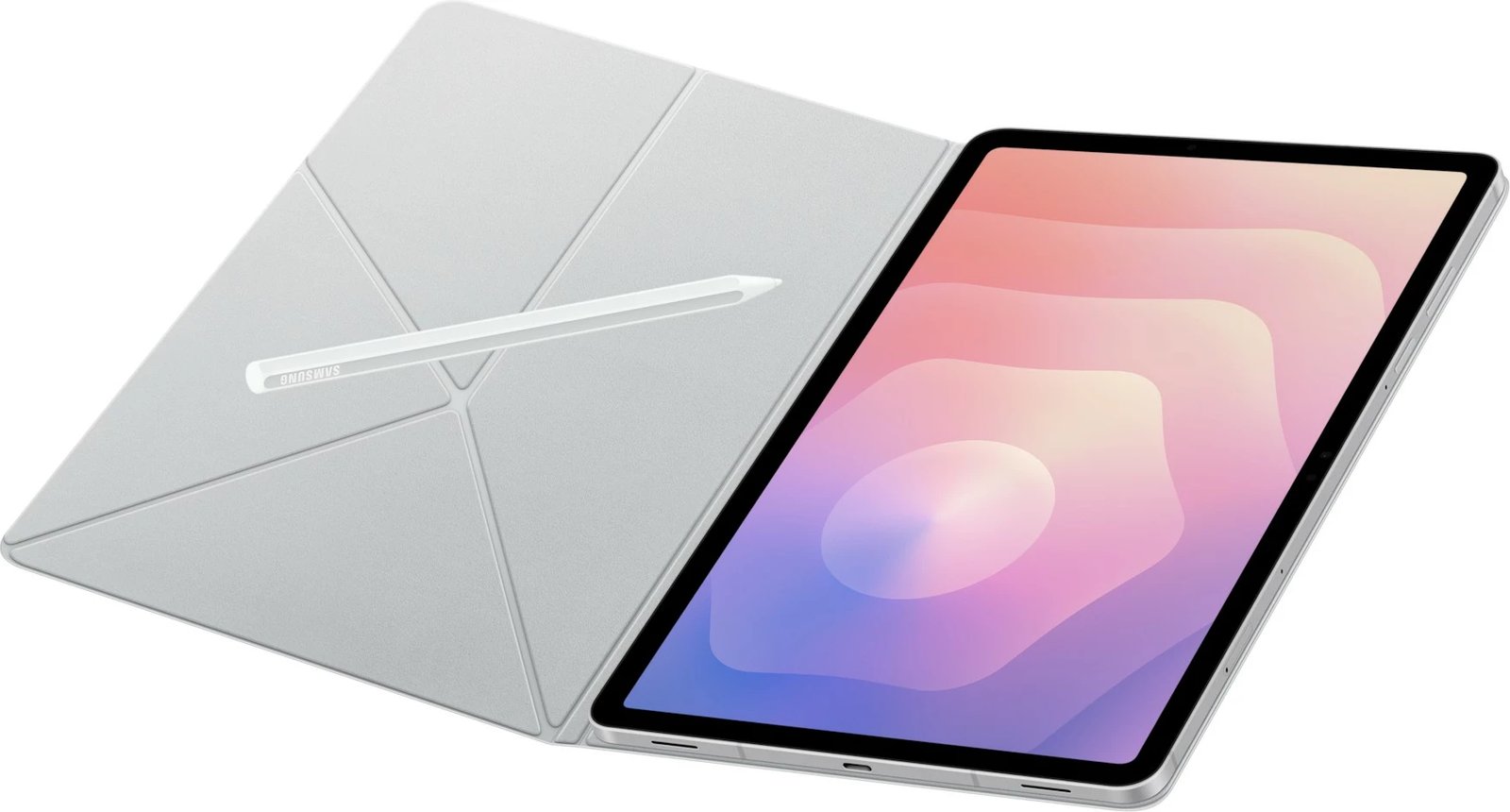 Mbështjellës Samsung Book Cover për Galaxy Tab S11, i bardhë