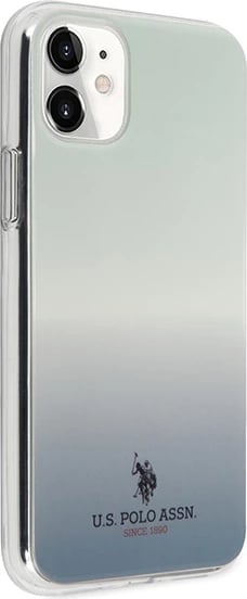 Mbështjellës U.S. Polo Assn. USHCN61TRDGLB për iPhone 11, Pattern Gradient, Kaltër Mbështjellës U.S. Polo Assn. USHCN61TRDGLB për iPhone 11, Pattern Gradient, Kaltër