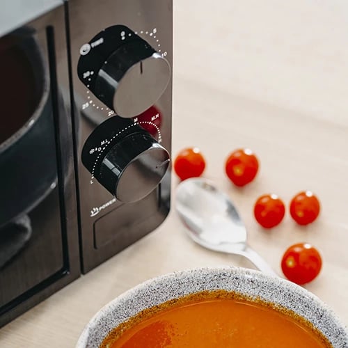 Furre me mikrovalë, Adler, AD 6206, 20 L, 700 W, 6 nivele, defrost, e zezë