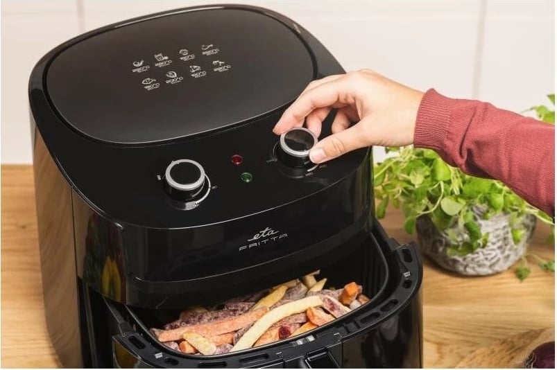Fritezë pa yndyrë ETA Fritta 216890000, 7.2L, 1800W, e zezë