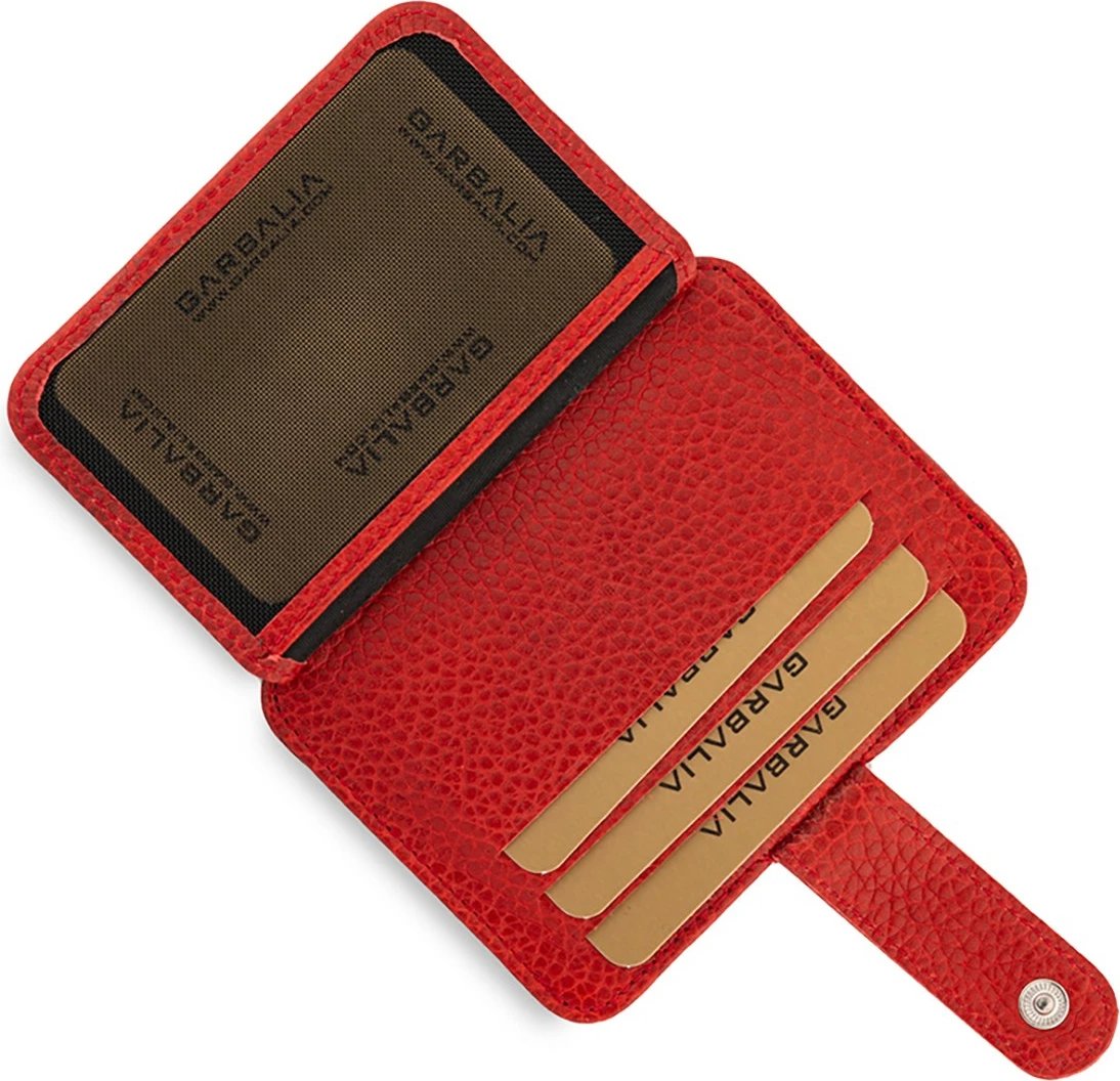 Portofol unisex Zoozie Bags Shelby, ngjyrë e kuqe