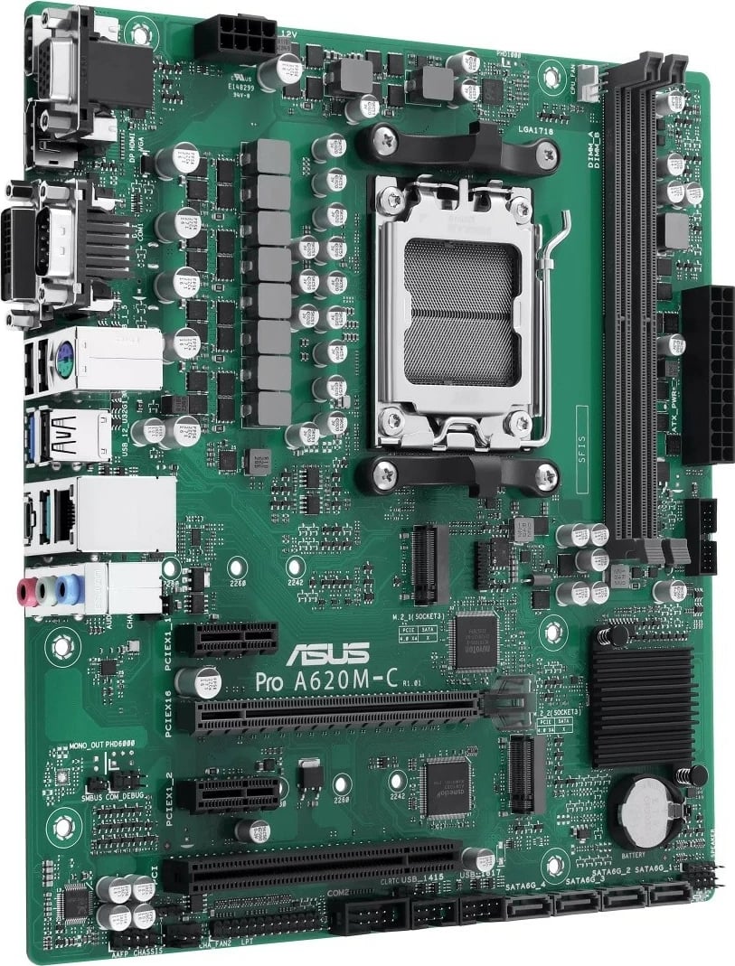 Pllakë amë Asus PRO A620M-C-CSM, Socket AM5, Micro-ATX
