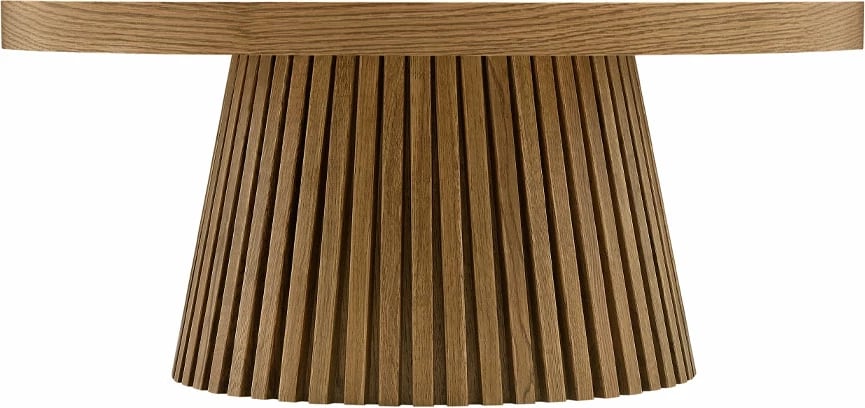 Tavolinë kafeje FORESTA, natyrale, 90x90x40 cm