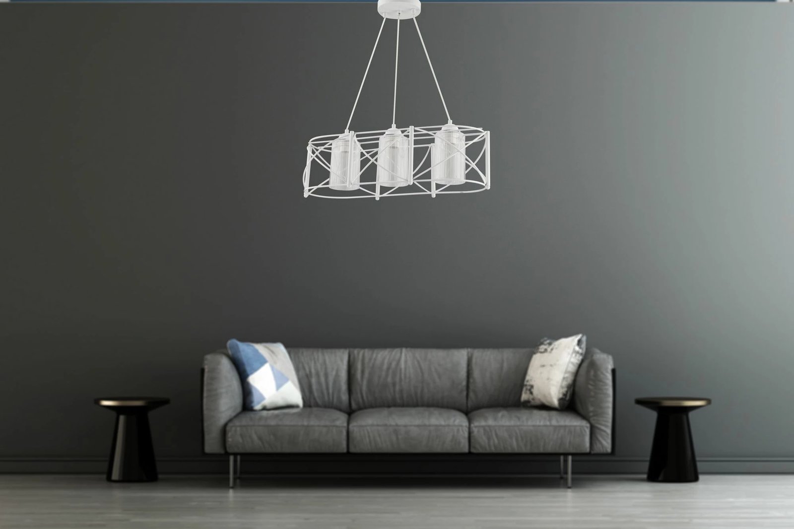 Llambë tavani Opviq, Dratrio, xham i bardhë, transparent