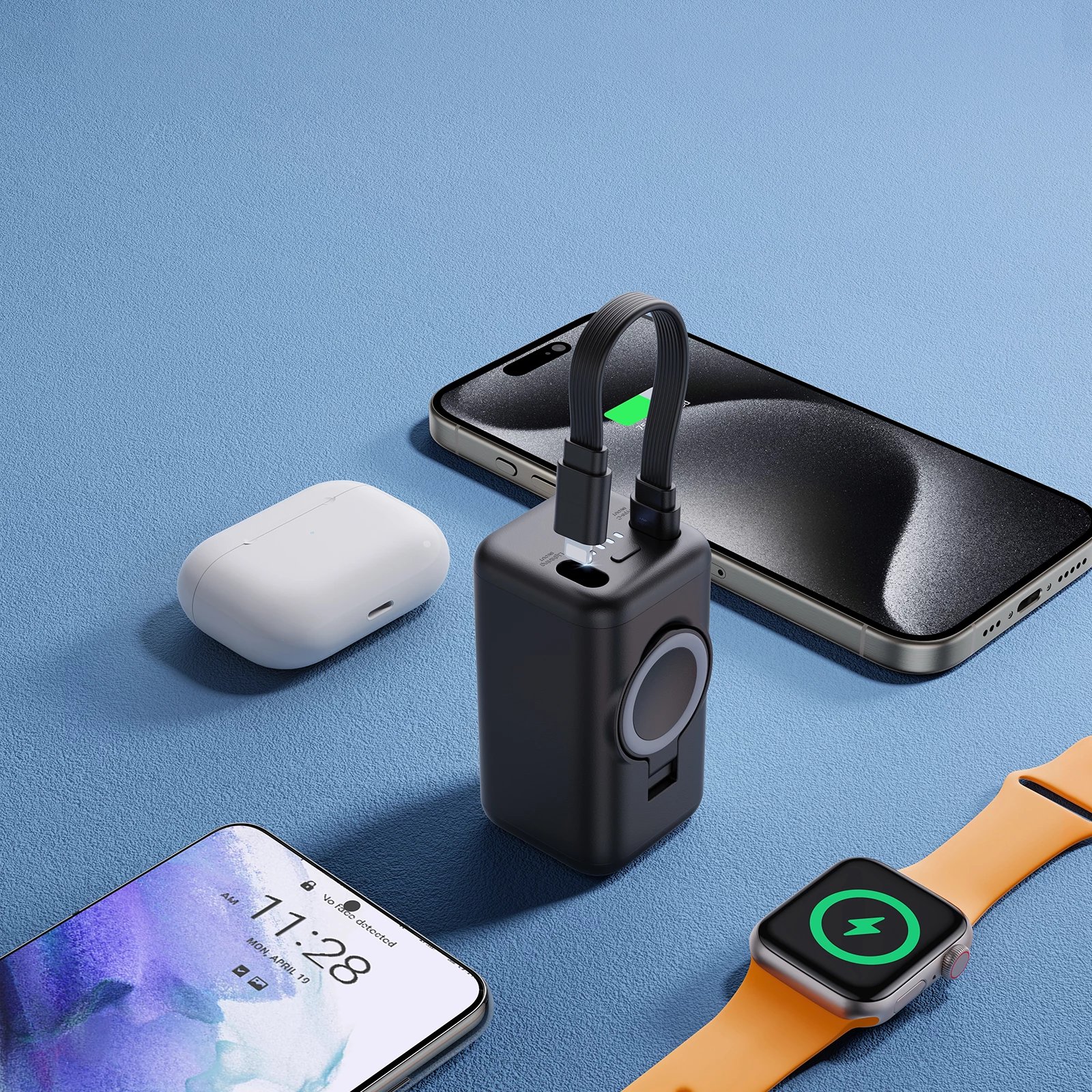 Powerbank për smartwatch Joyroom JR-W13, 5000mAh, i zi
