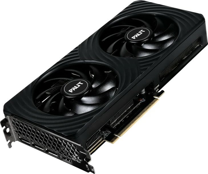 Kasë grafike Palit GeForce RTX 5060 DUAL, 8 GB GDDR7, 128-bit, e zezë