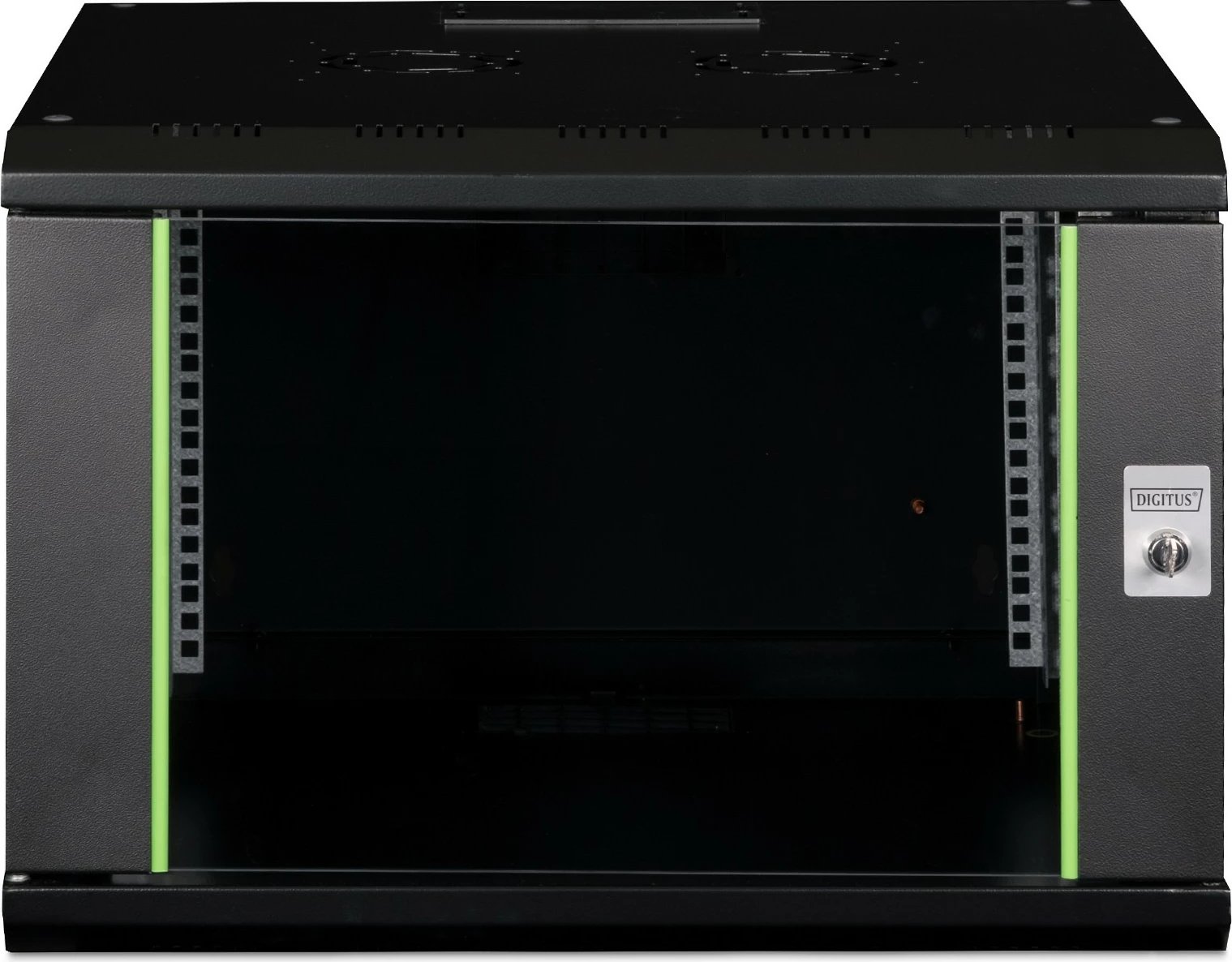 Kasë muri Digitus Unique 7HE 19", 420x600x600mm, e zezë