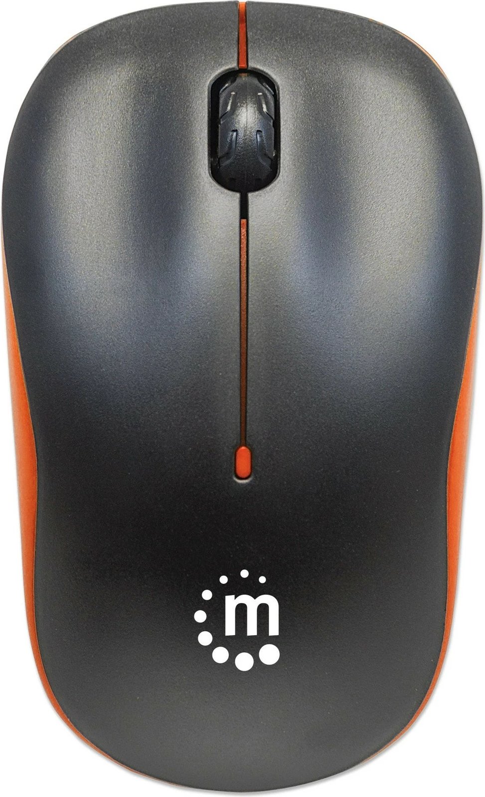 Maus wireless MANHATTAN Success, optik, 1000dpi, portokalli