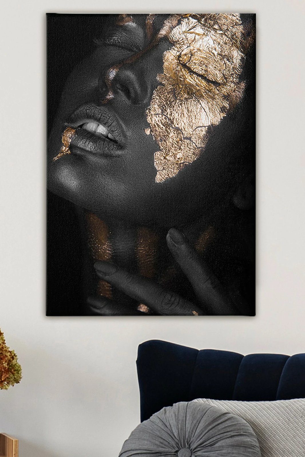 Pikturë dekorative në kanavacë, shumëngjyrëshe, 50x70cm, Wallity, Kanvas Tablo 191