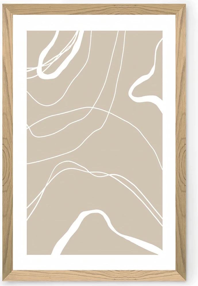 Pikturë dekorative për mur, shumëngjyrëshe, Tekhammdf136, 33x48cm