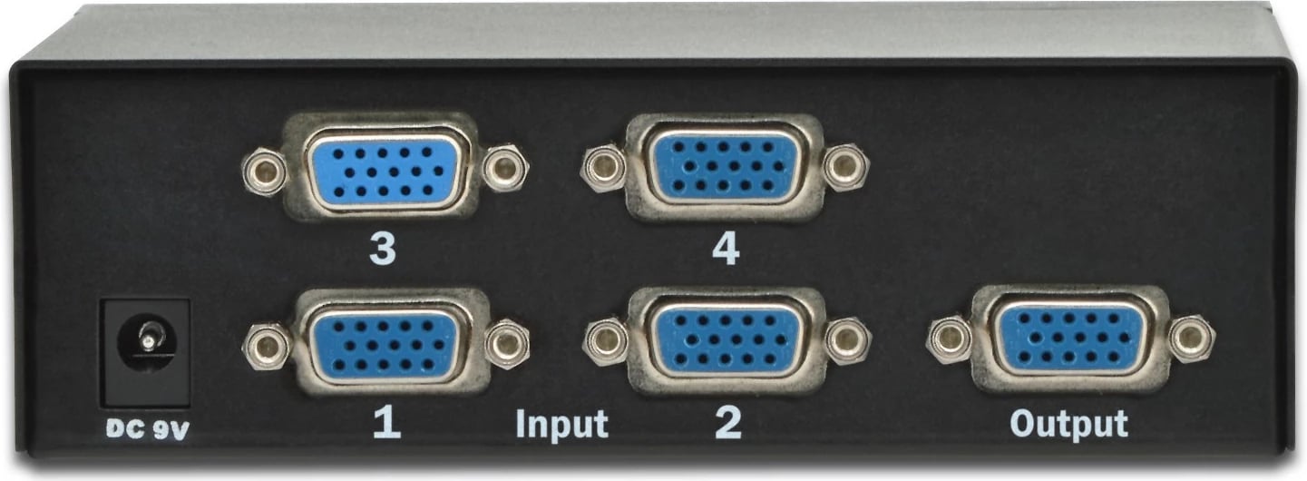 Switch VGA Digitus 4 porte, 250MHz, i zi