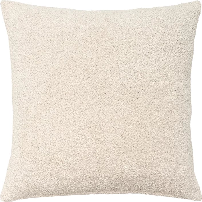 Jastëk dekorativ Mornington, pambuk, viskozë, i bardhë, 50x50cm