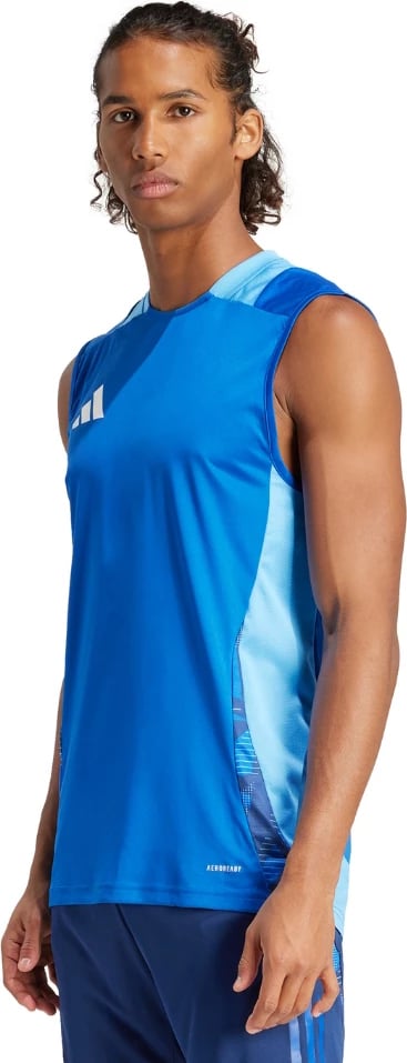 Maicë pa menge për meshkuj adidas, e kaltërt