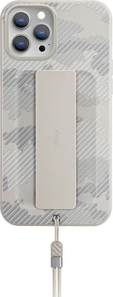 Mbështjellës UNIQ Heldro për iPhone 12 Pro Max, bezhë kamuflazh