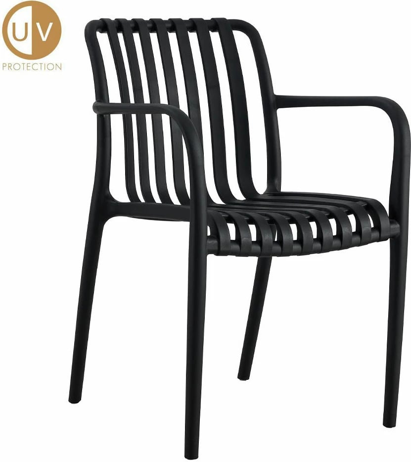 Karrige Sticky, e zezë, 55x61x81 cm