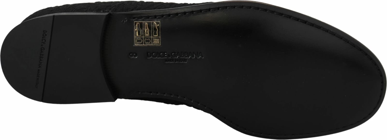 Këpucë për meshkuj Dolce & Gabbana, të zeza 